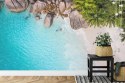 Fototapeta Plaża Ocean Palmy Vinyl Gładki 405x270 FT-384-VG405-270