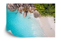 Fototapeta Plaża Ocean Palmy Vinyl Strukturalny 368x280 FT-384-VS10