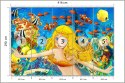 Fototapeta Dla Dzieci-Syrenka I Ryby Vinyl Strukturalny 416x290 FT-1140-VSXXXXL
