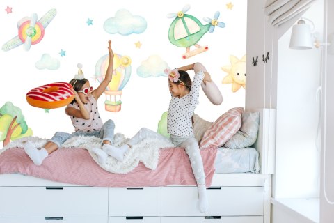 Fototapeta Akwarelowe Miasteczko Flizelina 368x280 FT-2370-V10