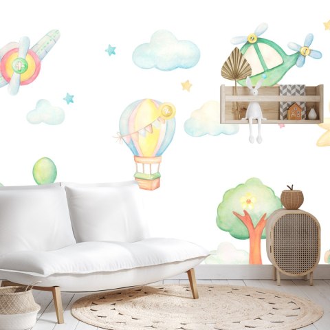 Fototapeta Akwarelowe Miasteczko Flizelina Zmywalna 400x280 FT-2370-VEML400-280