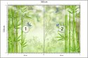 Fototapeta Bambusowy Las I Ptaki Tapeta Samoprzylepna 180x120 FT-2486-SK180-120