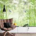 Fototapeta Bambusowy Las I Ptaki Tapeta Samoprzylepna 300x210 FT-2486-SK300-210