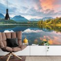 Fototapeta Jezioro Szczyrbskie W Tatrach Wysokich Na Słowacji Vinyl Strukturalny 405x270 FT-3892-VS405-270