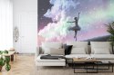 Fototapeta Baletnica Tańcząca Na Tle Nocnego Nieba Tapeta Samoprzylepna 312x219 FT-3832-SKXXL
