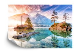 Fototapeta Jezioro Hintersee W Bawarii W Niemczech Flizelina Zmywalna 180x120 FT-3931-VEML180-120