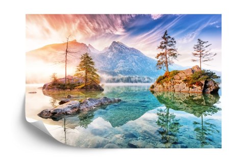 Fototapeta Jezioro Hintersee W Bawarii W Niemczech Flizelina Zmywalna 180x120 FT-3931-VEML180-120