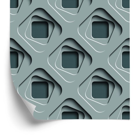 Tapeta Abstrakcyjny Wzór Geometryczny 3D Flizelina 53x1000 TR-1204-VER-53