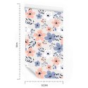Tapeta Kolorowe Wiosenne Kwiaty Flizelina 53x1000 TR-1155-VER-53