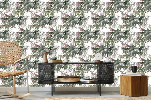 Tapeta Kwiaty Akwarela Flizelina 53x1000 TR-3021-VER-53