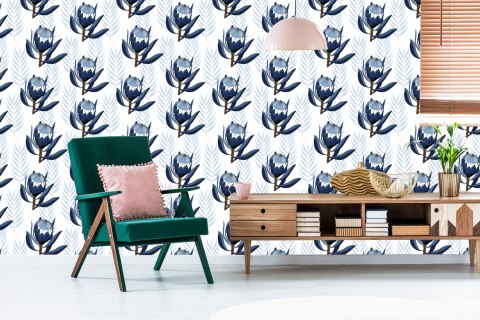 Tapeta Kwiaty Protei Flizelina 53x1000 TR-447-VER-53