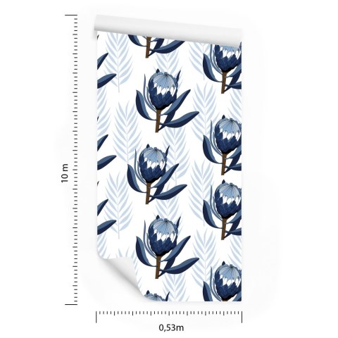 Tapeta Kwiaty Protei Flizelina 53x1000 TR-447-VER-53