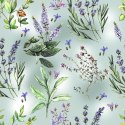 Tapeta Natura Kwiatów Lawendy Flizelina 53x1000 TR-1712-VER-53