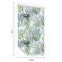 Tapeta Natura Kwiatów Lawendy Flizelina 53x1000 TR-1712-VER-53