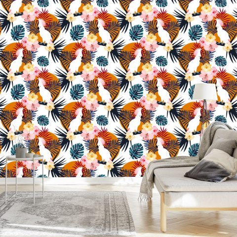 Tapeta Papugi, Flizelina 53x1000 TR-1224-VER-53