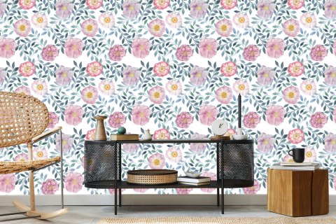 Tapeta Piękne Egzotyczne Kwiaty Flizelina 53x1000 TR-374-VER-53