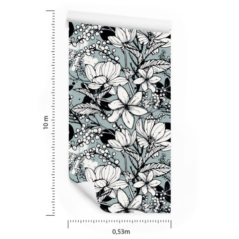 Tapeta Piękne Wiosenne Kwiaty Flizelina 53x1000 TR-8-VER-53