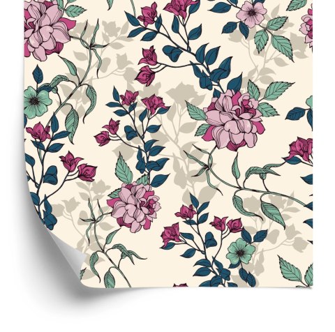 Tapeta Romantyczne Kwiaty Flizelina 53x1000 TR-3119-VER-53