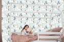 Tapeta Dla Dzieci - Jednorożce I Księżyce - Styl Skandynawski Flizelina 53x1000 TR-805-VER-53