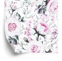 Tapeta Róże Jak Narysowane Flizelina 53x1000 TR-3447-VER-53