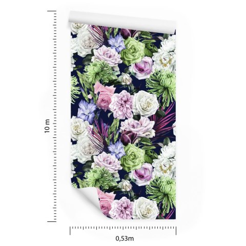 Tapeta Róże Natura Rośliny Flizelina 53x1000 TR-1723-VER-53