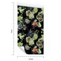 Tapeta Róże W Ciemnych Barwach Flizelina 53x1000 TR-2003-VER-53