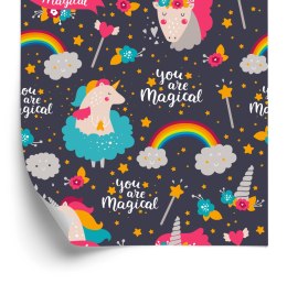 Tapeta Jednorożce Tęcza Flizelina 53x1000 TR-3012-VER-53