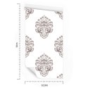 Tapeta Barokowe Ornamenty Flizelina 53x1000 TR-871-VER-53