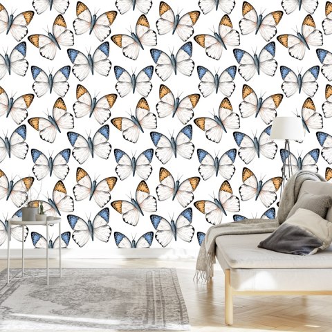 Tapeta Dla Dzieci - Egzotyczne Motyle Flizelina 53x1000 TR-208-VER-53