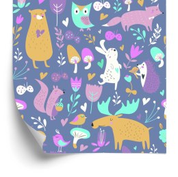 Tapeta Dla Dzieci - Piękne Zwierzątka Leśne Flizelina 53x1000 TR-3031-VER-53