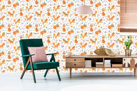 Tapeta Indiańskie Liski Flizelina 53x1000 TR-4022-VER-53