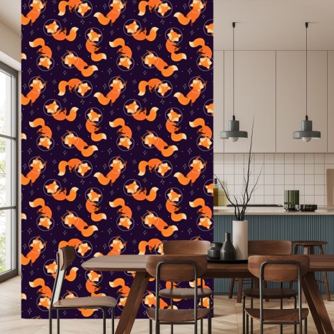 Tapeta Lisy Astronauci Flizelina 53x1000 TR-4031-VER-53