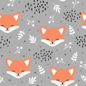 Tapeta Wesołe Lisy W Lesie Flizelina 53x1000 TR-4034-VER-53