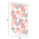 Tapeta Abstrakcyjna Mozaika Geometryczna Flizelina 53x1000 TR-766-VER-53