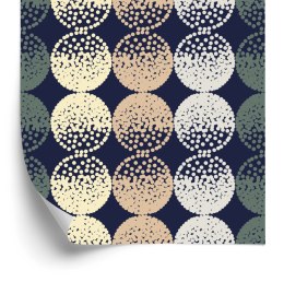 Tapeta Brązowe I Beżowe Groszki Flizelina 53x1000 TR-482-VER-53