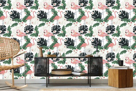 Tapeta - Flamingi Flizelina 53x1000 TR-1678-VER-53