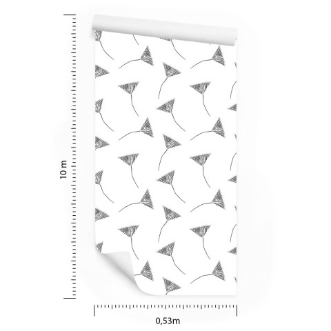 Tapeta Abstrakcyjne Nasiona Dmuchawca Flizelina 53x1000 TR-4101-VER-53