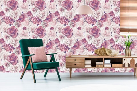 Tapeta Angielskie Róże Flizelina 53x1000 TR-2486-VER-53
