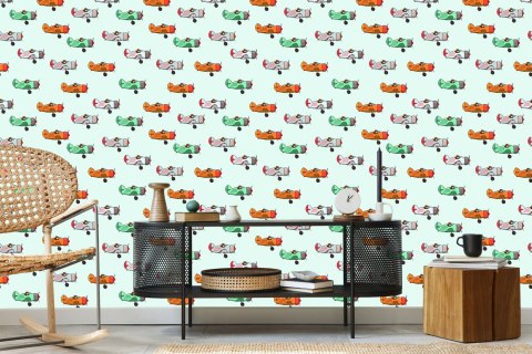 Tapeta Bajkowe Samoloty Vintage Flizelina 53x1000 TR-5756-VER-53