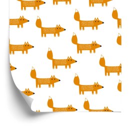 Tapeta Bajkowe Urocze Liski Flizelina 53x1000 TR-4649-VER-53