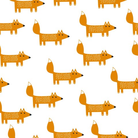 Tapeta Bajkowe Urocze Liski Flizelina 53x1000 TR-4649-VER-53