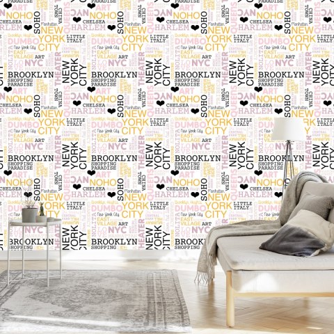 Tapeta Dzielnice Nowego Jorku Flizelina 53x1000 TR-3925-VER-53