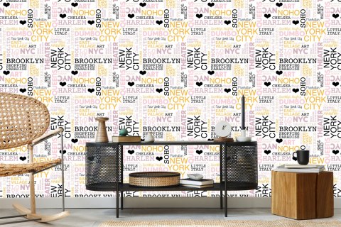 Tapeta Dzielnice Nowego Jorku Flizelina 53x1000 TR-3925-VER-53