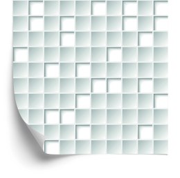 Tapeta 3D, Figury Geometryczne, Kwadraty, Salon Flizelina 53x1000 TR-2378-VER-53