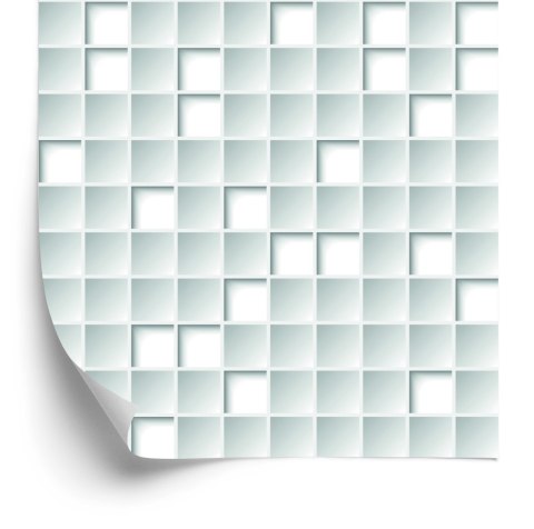 Tapeta 3D, Figury Geometryczne, Kwadraty, Salon Flizelina 53x1000 TR-2378-VER-53
