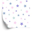 Tapeta Delikatne Pastelowe Gwiazdki Flizelina 53x1000 TR-4537-VER-53