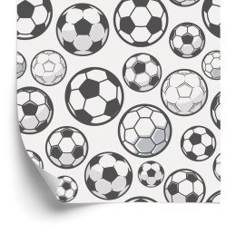 Tapeta Naszkicowane Piłki Nożne Flizelina 53x1000 TR-6101-VER-53