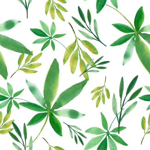 Tapeta Delikatne Kolorowe Listki Flizelina 53x1000 TR-1624-VER-53