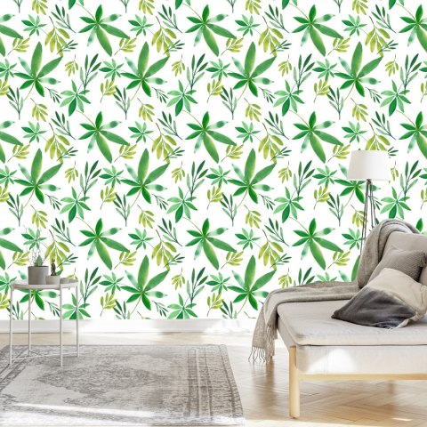 Tapeta Delikatne Kolorowe Listki Flizelina 53x1000 TR-1624-VER-53