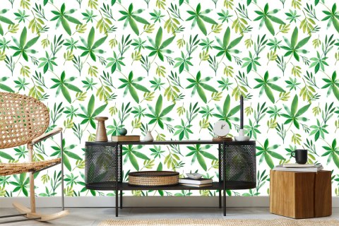 Tapeta Delikatne Kolorowe Listki Flizelina 53x1000 TR-1624-VER-53